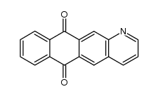 naphtho[2,3-g]quinoline-6,11-dione结构式