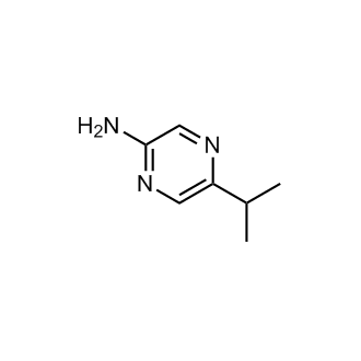 2-Amino-5-(iso-propyl)pyrazine Structure