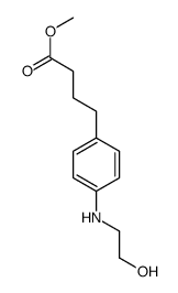 methyl 4-[4-(2-hydroxyethylamino)phenyl]butanoate Structure