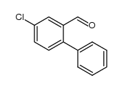 4-chloro-biphenyl-2-carbaldehyde结构式