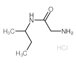 2-Amino-N-(sec-butyl)acetamide hydrochloride Structure