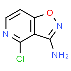 4-Chloroisoxazolo[4,5-c]pyridin-3-amine Structure