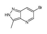 6-溴-3-甲基-1H-吡唑并[4,3-b]吡啶结构式