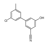 3-(3-chloro-5-methylphenyl)-5-hydroxybenzonitrile结构式