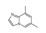 6,8-dimethylimidazo-[1,2-a]pyridine结构式