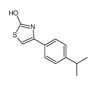 4-[4-(1-METHYLETHYL)PHENYL]-2(3H)-THIAZOLONE Structure