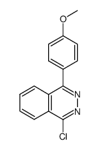 1-chloro-4-(4-methoxyphenyl)phthalazine结构式