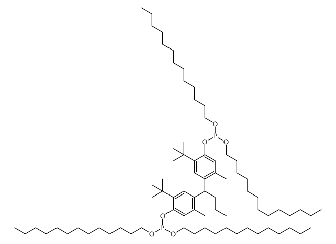 4,4'-亚丁基双-(3-甲基-6-叔丁苯基)-四(十三烷基)二亚磷酸酯图片