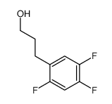 3-(2,4,5-TRIFLUORO-PHENYL)-PROPAN-1-OL structure