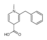 2-benzyl-1-methyl-4-dihydropyridine-4-carboxylic acid结构式