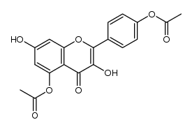 5,4'-di-O-acetyl-kaempferol Structure