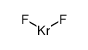 Krypton(II) difluoride structure