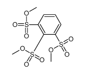 trimethyl benzene-1,2,3-trisulfonate结构式