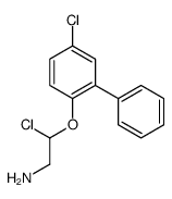 2,4-dichloro-6-phenylphenoxyethylamine结构式