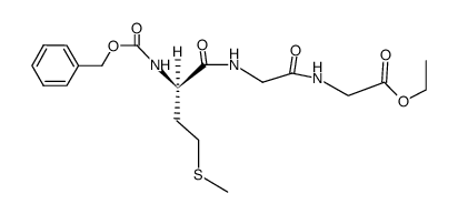 Z-Met-Gly-Gly-OC2H5 Structure