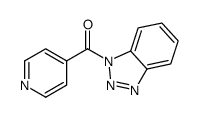 benzotriazol-1-yl(pyridin-4-yl)methanone Structure