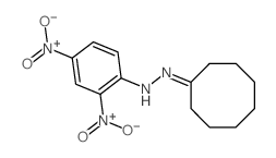 N-(cyclooctylideneamino)-2,4-dinitro-aniline Structure