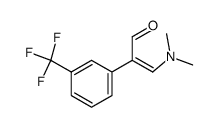 2-(m-trifluoromethylphenyl)-3-dimethylaminoprop-2-enal Structure