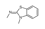 N,3-dimethyl-1,3-benzothiazol-2-imine Structure