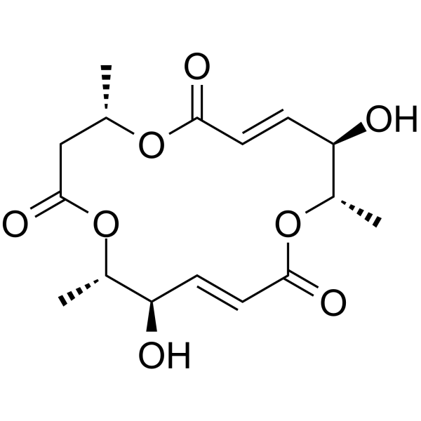 Macrosphelide A结构式