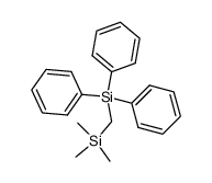 Si,Si,Si-trimethyl-Si',Si',Si'-triphenyl-Si,Si'-methanediyl-bis-silane Structure