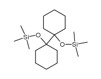 1,1'-Bis-trimethylsiloxy-bicyclohexyl结构式