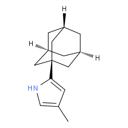 2-(金刚烷-1-基)-4-甲基-1H-吡咯结构式