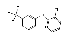 3-Chloro-2-(3-(trifluoromethyl)phenoxy)pyridine structure