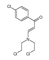 1-(4-CHLOROPHENYL)-3-[DI(2-CHLOROETHYL)AMINO]PROP-2-EN-1-ONE picture