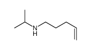 N-propan-2-ylpent-4-en-1-amine Structure