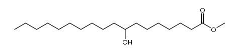 8(R)-羟基十八碳酸结构式