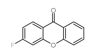 3-氟-占吨酮结构式