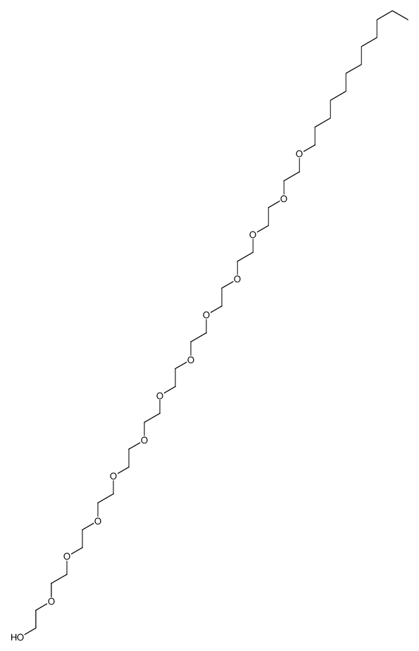 3,6,9,12,15,18,21,24,27,30,33,36-dodecaoxaoctatetracontan-1-ol Structure