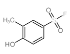 Benzenesulfonyl fluoride, 4-hydroxy-3-methyl-结构式