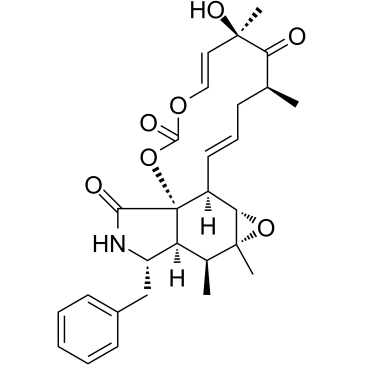 细胞松弛素E结构式