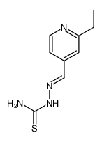 2-((2-ETHYLPYRIDIN-4-YL)METHYLENE)HYDRAZINECARBOTHIOAMIDE结构式