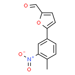 5-(4-METHYL-3-NITRO-PHENYL)-FURAN-2-CARBALDEHYDE structure