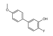 2-fluoro-5-(4-methoxyphenyl)phenol Structure