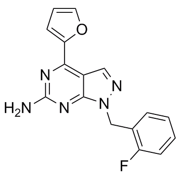 A2A receptor antagonist 1 Structure