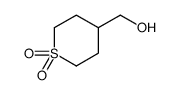 4-(Hydroxymethyl)tetrahydrothiopyran 1,1-Dioxide Structure