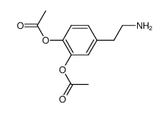 3,4-O-diacetyldopamine Structure