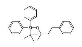 tert-butyl-diphenyl-(4-phenylbutan-2-yloxy)silane Structure