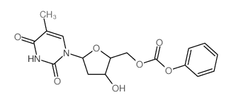 Thymidine, 5'-(phenyl carbonate) (7CI,8CI,9CI)结构式