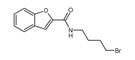 N-[1-(4-bromo)butyl]benzo[b]furane-2-carboxamide Structure