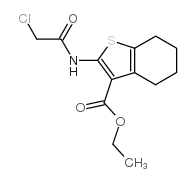 2-[(氯乙酰基)氨基]-4,5,6,7-四氢-1-苯并噻吩-3-羧酸乙酯图片