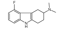 5-fluoro-N,N-dimethyl-2,3,4,9-tetrahydro-1H-carbazol-3-amine Structure