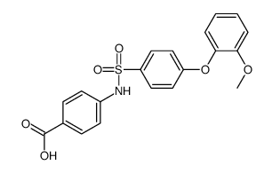 4-(([4-(2-METHOXYPHENOXY)PHENYL]SULFONYL)AMINO)BENZOIC ACID picture