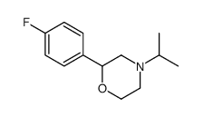 2-(4-fluorophenyl)-4-propan-2-ylmorpholine Structure