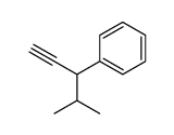 4-methylpent-1-yn-3-ylbenzene Structure