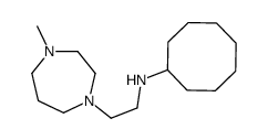 N-[2-(4-methyl-1,4-diazepan-1-yl)ethyl]cyclooctanamine结构式